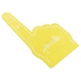 thumbnail image 5 of 18 Inch Foam Finger Number 1 DIY Blank Foam Hand Cheerleading for Athletics Sport Game Events, Yellow 3 Pack, 5 of 6