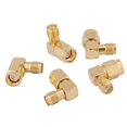 thumbnail image 1 of F Plug Angle Adapter, 5 Piece Angle Adapter For Satellite Systems, 90 Degree F Angle Adapter For Antenna Cable, Satellite Cable, Coaxial Cable, 1 of 8