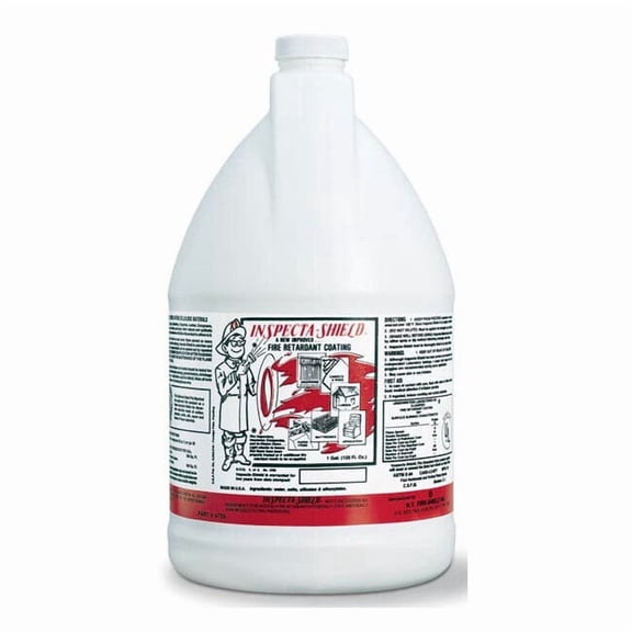 Inspecta-Shield™ Fire Retardant, 1 gal Jug, 1/Each