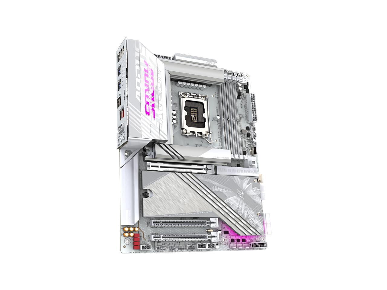 Aorus Ultra Durable Z890 A ELITE X ICE Gaming Desktop Motherboard - Intel Z890 Chipset - Socket LGA-1851 - ATX (z890aoruselitexice)