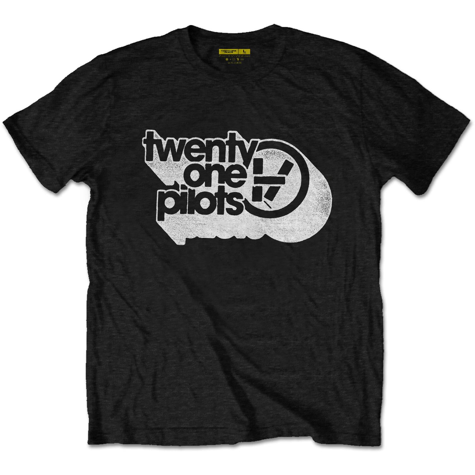 twenty one pilots Camiseta Vessel Vintage para Adultos Unisex Negro Walmart en linea