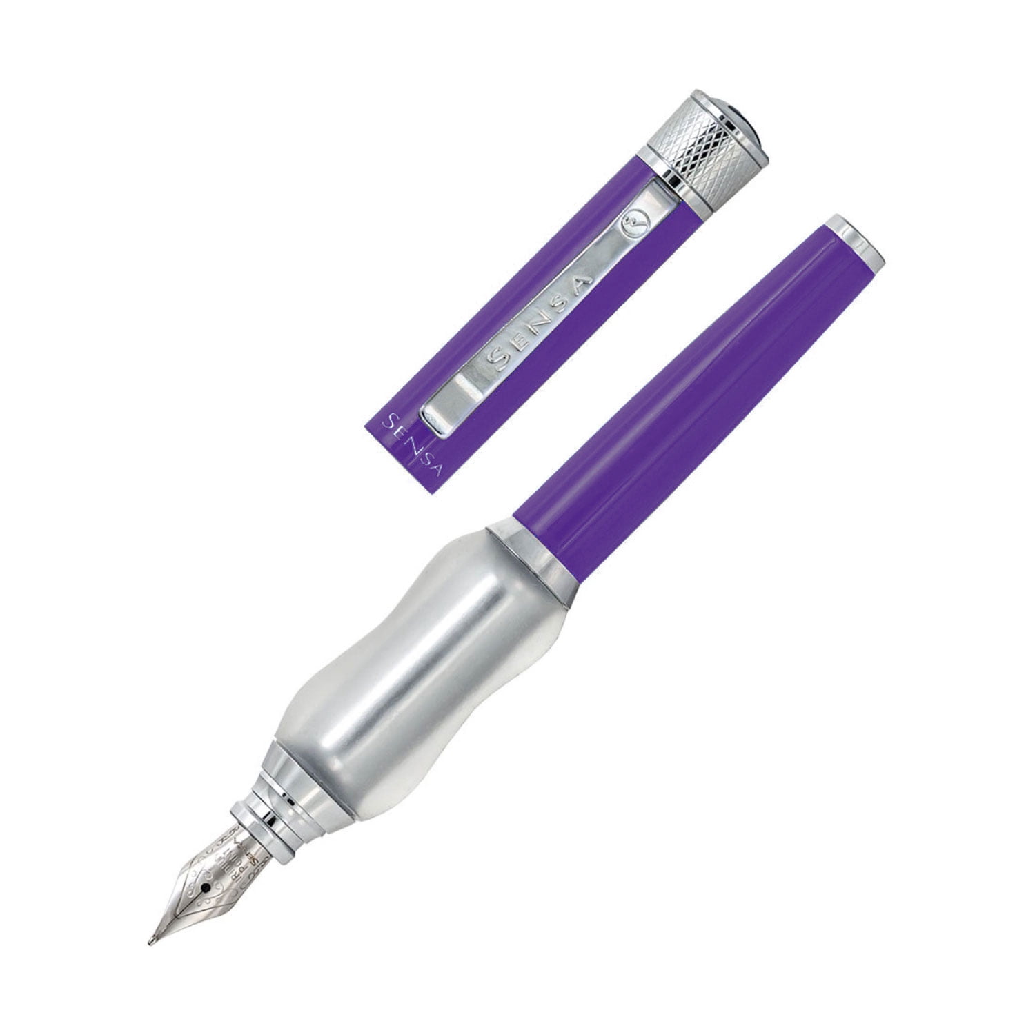 Sensa Classic Fountain Pen Amethyst Purple Medium Nib