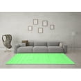 thumbnail image 3 of Ahgly Company Indoor Rectangle Solid Emerald Green Modern Area Rugs, 5' x 7', 3 of 4