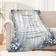 thumbnail image 2 of Sympathy Blanket in Loving Memory Gifts for Bereavement Memorial Gifts for Loss of Loved one Bereavement Gift Remembrance Gift Condolence Gifts for Loss Of Mother/Father/Pet Throw Blanket 60x50 Inch, 2 of 6