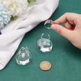 thumbnail image 3 of 2 PCS Acrylic Ring Display Stand 1.4x1.2x1.6 inch Ring Holder Ring Holder Blocks Clear Solid Cylinder Shape Ring Showcase for Jewelry Ring Wedding Ring diy, 3 of 9