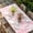 Pink, variant on Pink Marble Table Cloths for 4 Foot Rectangle Tables, Modern Abstract Art Elegant Patio Waterproof Elastic Fitted Tablecloths, Washable Rectangular Table Cover for Camping