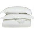 thumbnail image 1 of Egyptian Cotton 650 Thread Count Solid Duvet Cover Set  Twin-White, 1 of 1