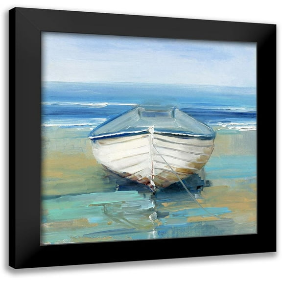 Swatland, Sally 12x12 Black Modern Framed Museum Art Print Titled - Beach Dreamin