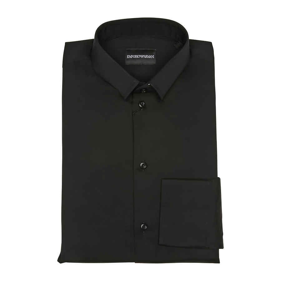 Emporio Armani Black Shirt Top Sellers, UP TO 51% OFF | www 