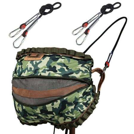 Saddle Hunting Accessories Lightweight Tree Saddle Hunting Kit Adjustable Tethered System Stands for Hunting Saddle Platform Bridge with Buckles by YeeGeell