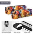 thumbnail image 4 of Honeii Vibrant Picnic Food Spread Pattern Pencil Case, Pencil Pouch, Pencil Case Small, Pencil Pouch Aesthetic, PVC Pencil Pouch, Pencil Bag, Makeup Pouch, 4 of 7