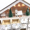 thumbnail image 3 of Calendario de Adviento de madera con luz LED para Navidad, 24 días de calendario de adviento de madera, funciona con pilas, 24 cajones de almacenamiento, calendario de adviento para casa, 3 of 4