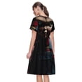 thumbnail image 7 of Lsque Chucky Print Women's Casual Dress T-Shirt Summer Short Sleeve Scoop Neck Swing Dresses, 7 of 7