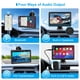 thumbnail image 5 of Pantalla inalámbrica Carplay y Android Auto de 7" HD Touch negra, 5 of 7