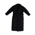 thumbnail image 2 of Figura masculina a escala 1/12, gabardina cortavientos larga, regalos para niños y adultos, moda hecha a mano. Negro, 2 of 9