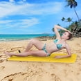 thumbnail image 5 of GZHJMY Yellow Beach Towel Oversized Towel Blanket, Thin Lightweight Microfiber Sand Free Quick Dry Towel, 30”X60” Multipurpose Pool Bath Yoga Swim Shower Towel, 5 of 7