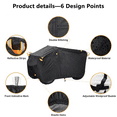 thumbnail image 4 of OFFCURVE ATV Cover with Buckle,XL 82.7"Waterproof Outdoor Heavy Duty 4 Wheeler,All Season Weather Proof Outdoor UV Protection, 4 of 5