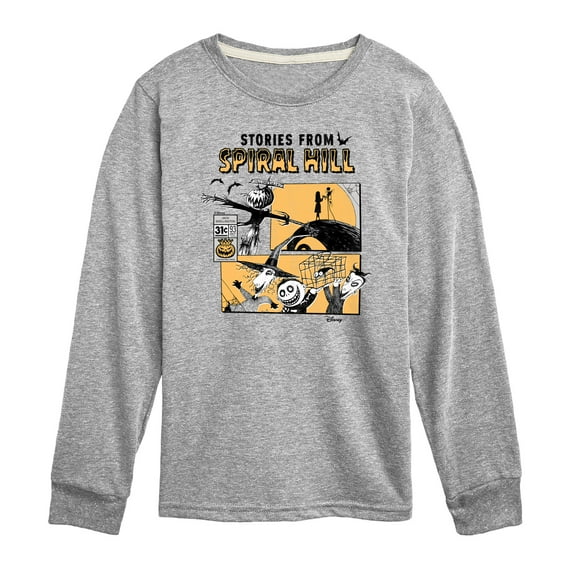 Disney - The Nightmare Before Christmas - Stories from Spiral Hill - Toddler & Youth Long Sleeve Graphic T-Shirt