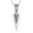Silver, variant on Arrowhead Cremation Jewelry for Ashes Stainless Steel Urn Pendant Necklace for Mens Cool Spearpoint Arrowhead Memorial Ash Jewelry