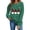Green Sweatshirts Jsaierl, variant on Jsaierl Women's Christmas Sweatshirts Plus Size Gnomes Graphic Sweatshirt Cotton Trendy Pullover Crewneck Tunic Long Sleeve Tops S-2XL