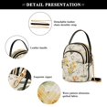 thumbnail image 4 of FORMRS Crossbody Bag for Women Quilted Travel Shoulder Cell Phone Purse with Chain Strap Handbag, White Rabbits, 4 of 7