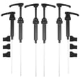 thumbnail image 5 of Dznils 6 Pack Coffee Syrup Pump Dispenser with Tip Cover for 750ml Bottles, Black, 5 of 10