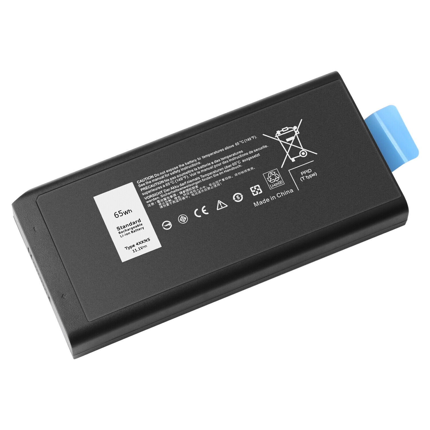 ASKC 97Wh X8VWF Laptop Batterie pour Dell Latitude 14 Rugged
