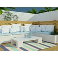 thumbnail image 2 of Liora Manne Terrace Multi Stripe Indoor/Outdoor Rug Blue 4'10"X7'6", 2 of 2