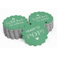 thumbnail image 2 of Inkdotpot Real Silver Foil Ready To Pop Baby Shower Tags Favor Hang Paper Tags 50 Pieces, 2 of 7
