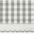 thumbnail image 5 of Achim Traditional Two-Piece Plaid Light Filtering Swag Curtains, Rod Pocket, Gray Polyester, 63 x 72, 5 of 5
