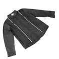 thumbnail image 3 of Camisa Casual ANGGREK para Hombre Diseño con Botones Tacto Cómodo Cuello Descubierto Manga Corta Negro, 3 of 7