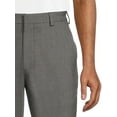 thumbnail image 3 of George Men's & Big Men's Modern Fit Premium Comfort Flat Front Suit Pants, Sizes 30-44, 3 of 6