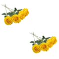thumbnail image 2 of Advancent 10 elegantes rosas de seda para bodas y decoración del hogar, ecológicas y versátiles, no dañan la piel. Type4 NO4, 2 of 6