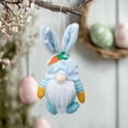 thumbnail image 6 of YUNAFFT Easter Gnomes Decorations,Handmade Plush Easter Bunny Swedish Scandinavian Figurine Elf Stuffed, 6 of 6