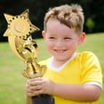 thumbnail image 4 of Competition Trophy Kids Sports Reward Creative Pentacle Award Game Trophy, 4 of 8