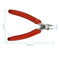 thumbnail image 3 of Pinces à Nez Pointues en Acier Inoxydable Poignée Rouge en Pvc Outils de Coupe Diagonale, 3 of 10