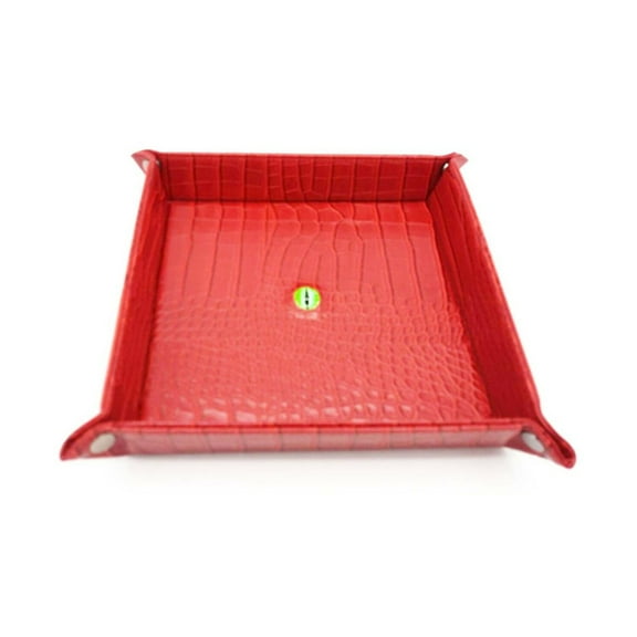Old School Dice & Accessories Dragon Eye Dice Tray - Red New