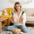 thumbnail image 3 of 4Inch 1pcs Easter Fabric Carrot Decorations for Party Supplies | Adorable Soft Plush Carrot Ornaments for Spring & Home Decor, 3 of 5