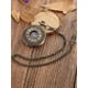 thumbnail image 2 of Taschenuhr mit rmischen Ziffern im Vintage-Stil und Kette, 2 of 4