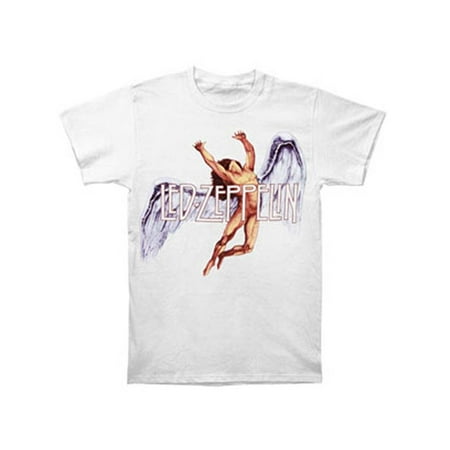 - Led Zeppelin Men's Colorful Swan T-shirt White