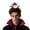 Vampire, variant on Halloween 3D Plush Headband, Cartoon Count Dracula Red Collar Hair Accessory For Adult Kids Holiday Party Outfit