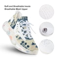 thumbnail image 3 of Vintage Blue Chinoiserie Toile Boat Walking Shoes for Men Woman Lightweight Tennis Fashion Elastic Sports Shoes Cushion Basketball Shoes, 3 of 7