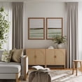 thumbnail image 2 of Nathan James Paxton Mid-Century Modern Wood Storage Cabinet with Doors, Arched Storage Cabinet for Living Room or Kitchen with Rattan Door Details, Raw Oak, 2 of 6