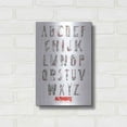 thumbnail image 3 of Luxe Metal Art 'Alphabite' by Doug Keith, Metal Wall Art, 12"x16", 3 of 7