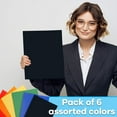 thumbnail image 3 of Trail Maker Letter-Sized Paper Folders with Pockets, Multicolor, 50 Pack, 3 of 6