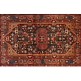 thumbnail image 1 of Ahgly Company Indoor Rectangle Traditional Sienna Brown Persian Area Rugs, 2' x 3', 1 of 6