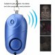 thumbnail image 3 of Sirena Alarma personal Alarma de seguridad personal Llavero Alarma con luz LED Emergencia Autodefensa Alarma de seguridad Mini sirena para mujeres Niños Caminantes nocturnos JAMW Sencillez, 3 of 5