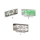 thumbnail image 3 of Reloj despertador LED Toystoory pantalla grande termómetro multifuncional decoración de mesa, 3 of 6
