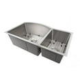 thumbnail image 2 of Zline Kitchen and Bath ZLINE Undermount Double Bowl Sink in Stainless Steel with Bottom Grid, 2 of 5