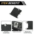 thumbnail image 4 of Reemplazo del actuador de puerta de mezcla de calefacción HVAC Unique Bargains para Ford Taurus 1991-1995 No.F2DZ19E616A Actuador de puerta de aire Plástico Metal Negro, 4 of 6